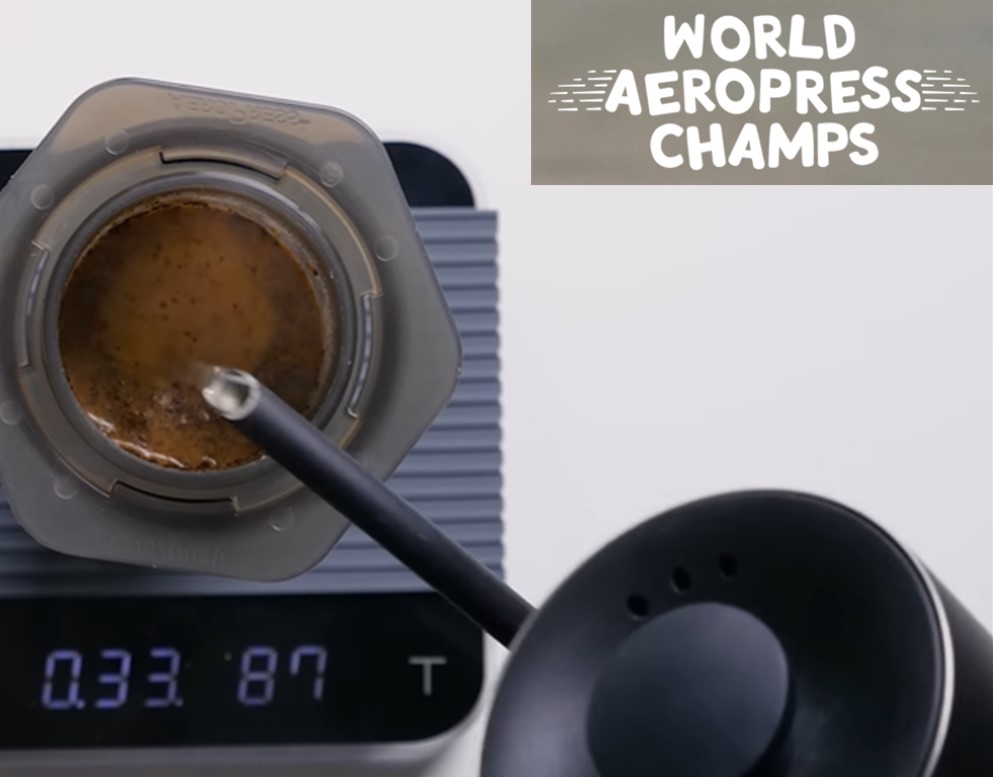 에어로프레스 커피 레시피 - 2021 챔피언
